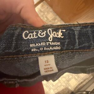 Cat & Jack Denim Relaxed Straight Jeans